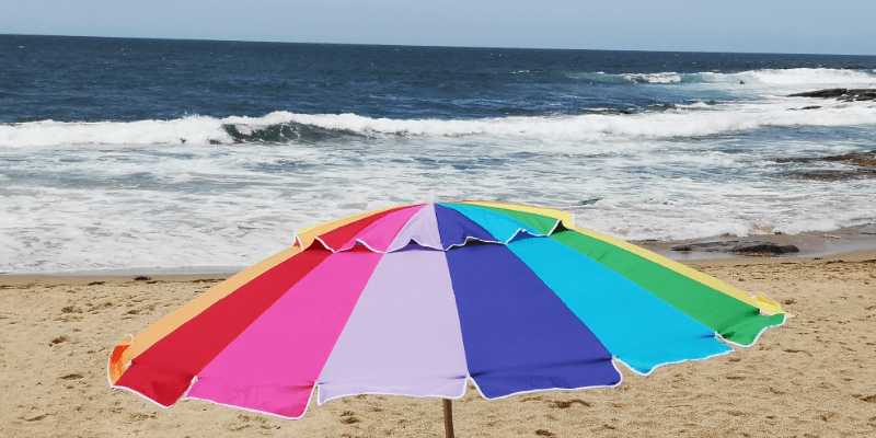 Karens Adventures In Colour For January 2020 Beach Umbrella Karen Haller