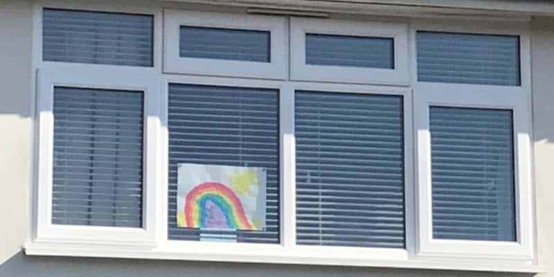 Karens Adventures In Colour For March Rainbow Pictures In Windows Karen Haller