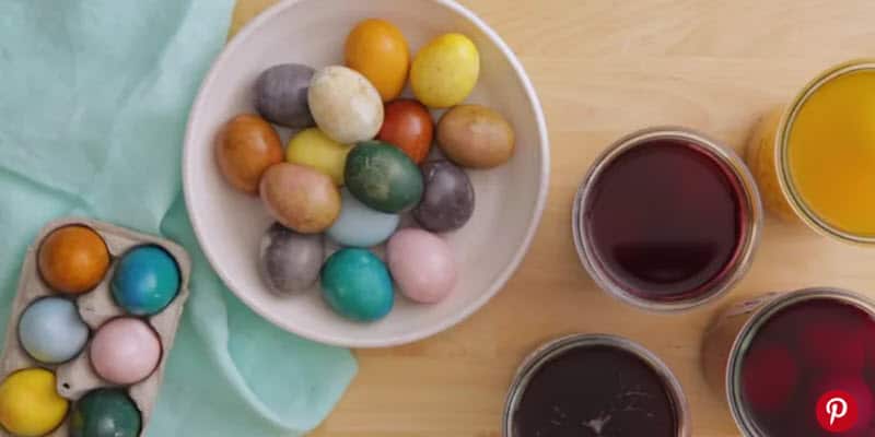 Natural Dyed Easter Eggs Thekitchn.com 