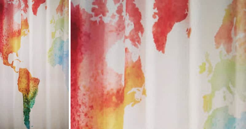 Karens Adventures In Colour For April World Shower Curtain Karen Haller