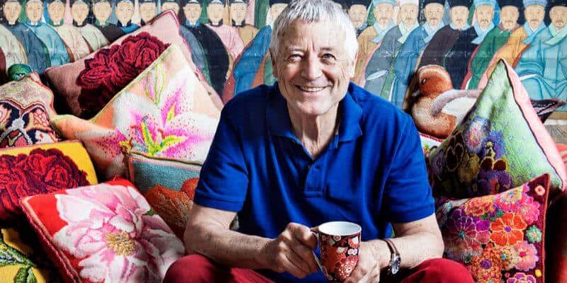 little book of colour on the colour couch with textile designer kaffe fassett mbe