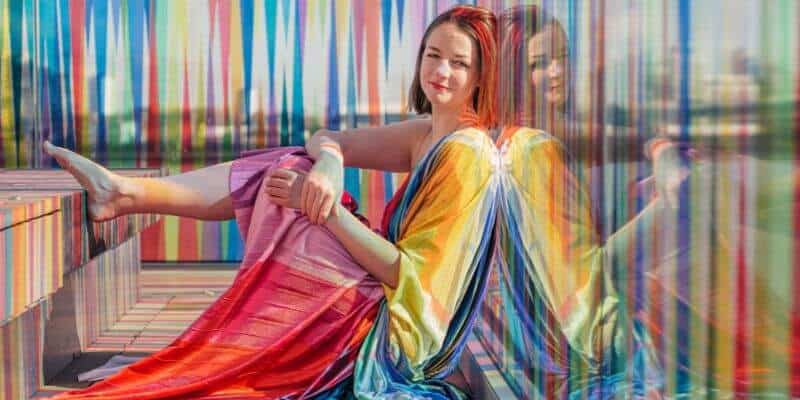 little book of colour on the colour couch with artist liz west