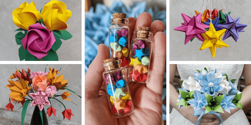 christmas gift list 2024 origami blooms the little book of colour