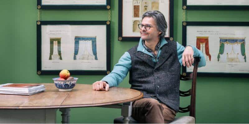 little book of colour on the colour couch with artist ed bulmer