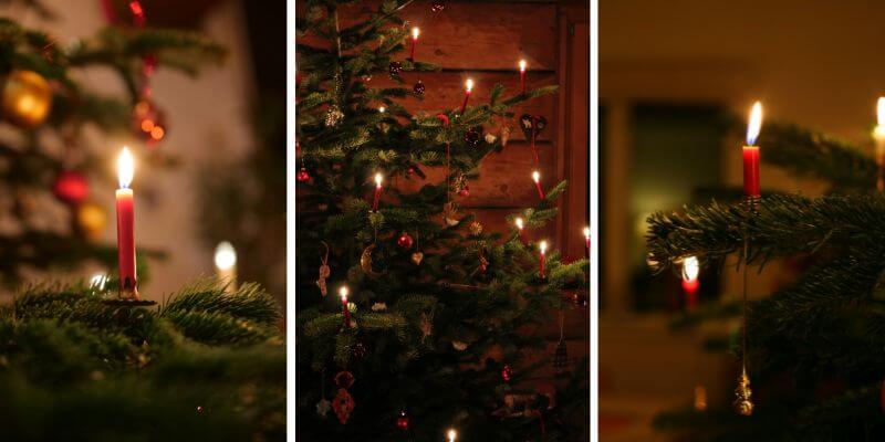 how red and green became christmas traditions candles the little book of colour