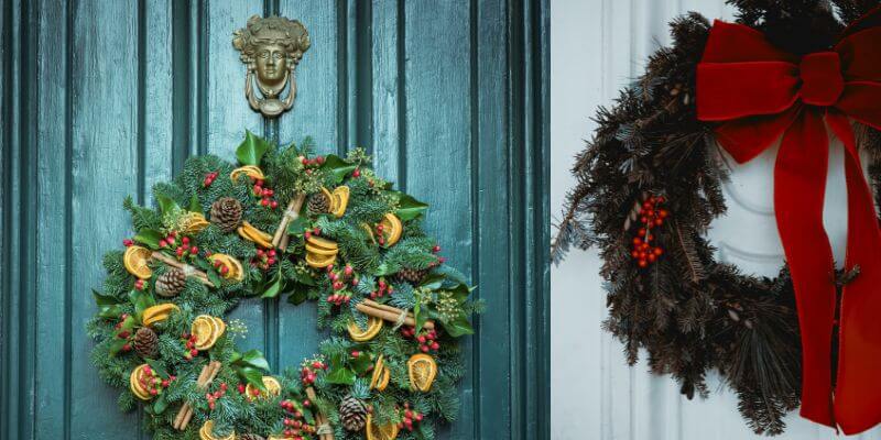 how red and green became christmas traditions wreath 2 the little book of colour