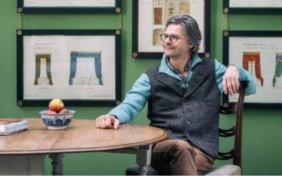 little book of colour on the colour couch with artist ed bulmer