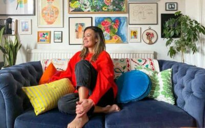 little book of colour on the colour couch with founder and designer kitty mccall