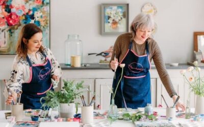 the little book of colour on the colour couch with artists tipperleyhill